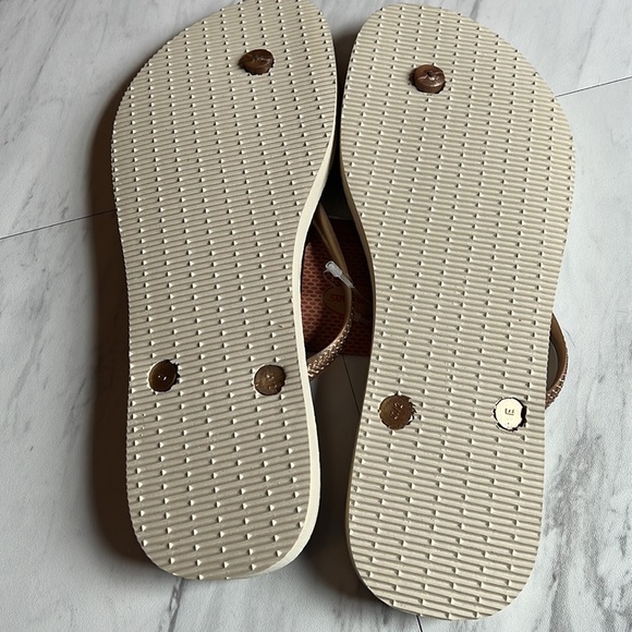 Havaianas Leopard brown cheetah leopard slim size 11/12 EU 43/44 flip flops - Picture 5 of 6